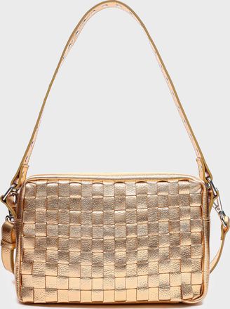 N&uacute;noo Vilda Metallic Lichtgoud Tas