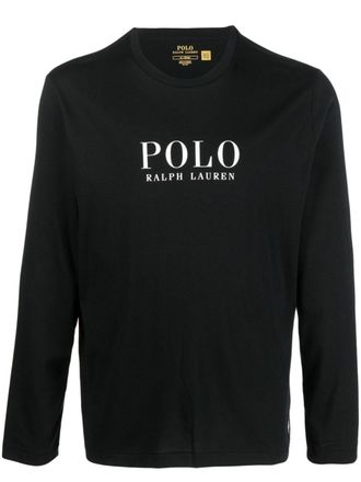 Polo Ralph Lauren logo-print cotton T-shirt - Black