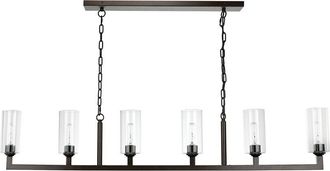 Jamie Young Co. Linear 6 Light Chandelier