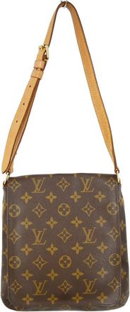 Louis Vuitton Musette Salsa Monogram Canvas Brown Canvas Handbag (Pre-Owned)