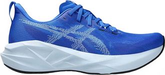 Asics Mens Novablast 5 Running Shoes In Illusion Blue/light Blue
