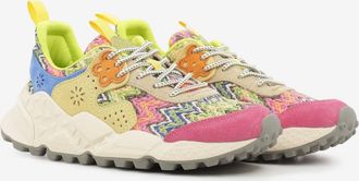 Flower Mountain Kotetsu W fuxia / azure / yellow