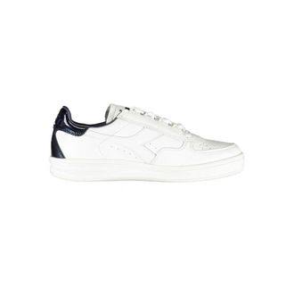 Diadora White Leather Women Womens Sneaker