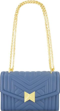 Mac Duggal Quilted Napa Leather Handbag