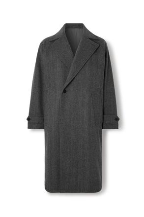 Stòffa Asymmetric Wool Coat