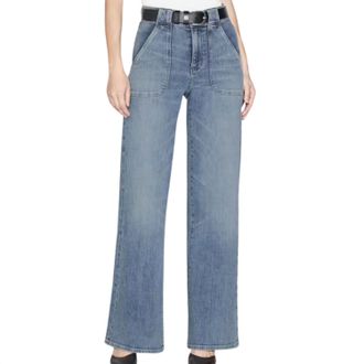 Frame Denim Womens Modern Pocket Jeans In Carpenter