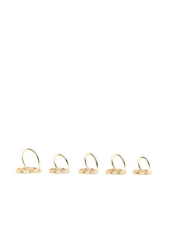 Coperni Vijf ringen - Goud