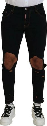 Dsquared2 Hombre, Vaqueros, Negro, Talla: M