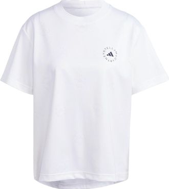 adidas (WMNS) adidas by Stella McCartney TrueCasuals Regular Sportswear T-Shirts White HS4244