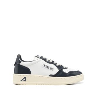 Autry Blauwe Sneakers Medalist Frontsluiting - Dames - Sneakers - Wit - 35 EU - Schoenen