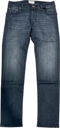 Jacob Cohen Jeans, Heren, Blauw, W38, Katoen, Nick Slim