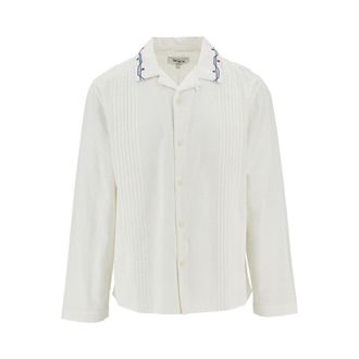 Wax London Corey cotton and linen shirt Man XL