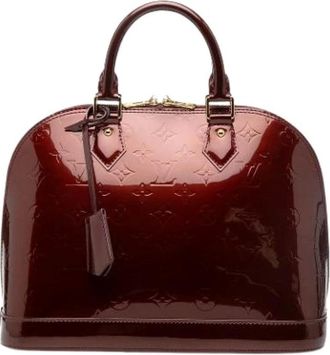 Louis Vuitton Pre-owned Handbags, female, Red, Size: ONE SIZE Pre-owned Alma PM