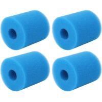 OEM Cartucho De Esponja De Filtro De Piscina De 4 Piezas Tipo H, Esponja De Espuma De Repuesto Para Cartuchos De Filtro De Piscina Para Bomba De Piscina -