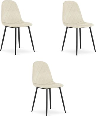OEM Silla Asti - Terciopelo Beige X 3