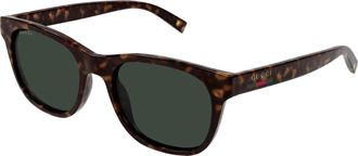 Gucci Green Square Mens Sunglasses GG1985S 002 54
