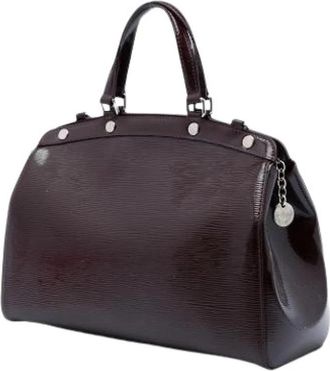 Louis Vuitton Pre-owned Brea MM Handtas - Dames - Vintage Handtas - Paars - ONE Size - Leer - Vintage