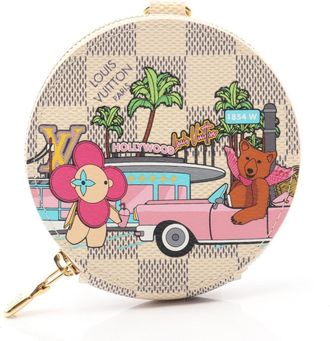 Louis Vuitton White Pvc Coin Purse/Coin Case (Pre-Owned)