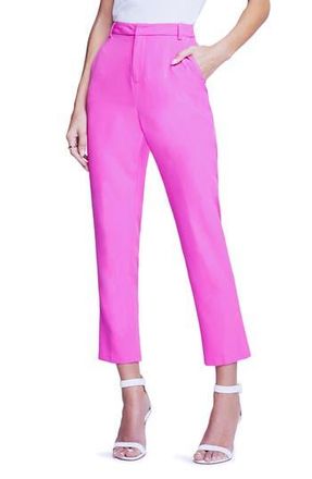 L'agence Ludivine Crop Trousers in Bright Violet at Nordstrom Rack, Size 8