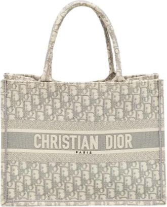 Dior Pre-owned Book Tote - Dames - Vintage Shopper - Grijs - ONE Size - Vintage