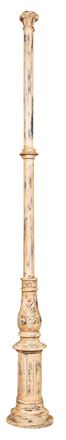 Biscottini International Biscottini - Columna De Hierro Fundido Con Acabado Antiguo