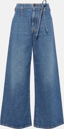 Etro High-rise wide-leg jeans