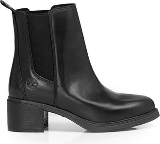 Timberland Dalston Vibe Chelsea Boots - Dames - Chelseaboots - Zwart - 37 EU - Leer - Schoenen
