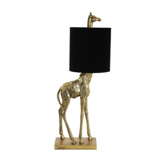 Light & Living L&aacute;mpara De Mesa - Giraffe - Bronce - Pl&aacute;stico - - Light&living