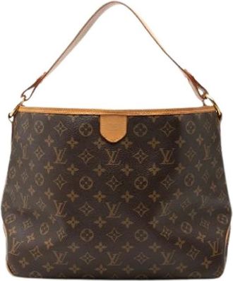 Louis Vuitton Pre-owned Delightful PM - Dames - Vintage Schoudertas - Bruin - ONE Size - Leer - Vintage