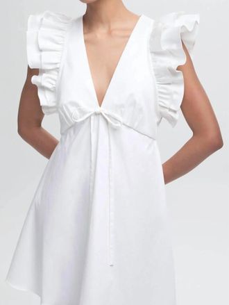 Kika Vargas Nola Dress In White