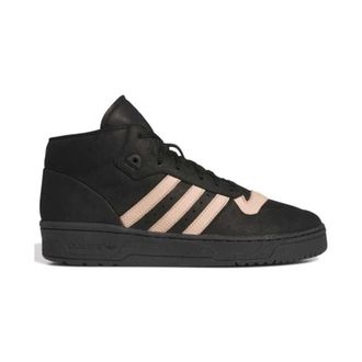 adidas Rivalry Mid 001 - Heren - Skateschoenen - Zwart - 44 EU - Leer - Fitness