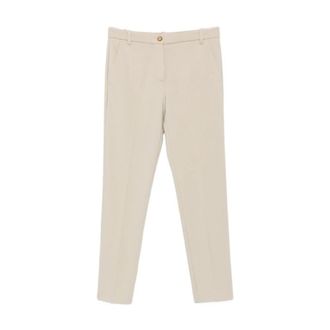 Pinko Mujer, Pantalones, Beige, Talla: S