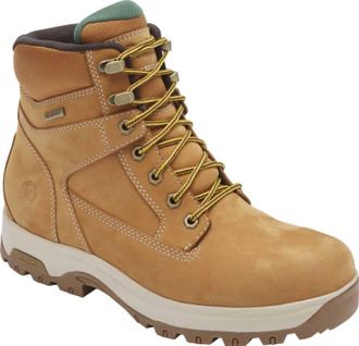 Dunham Mens 8000 Works 6 Inch Plain Toe Boot In Wheat