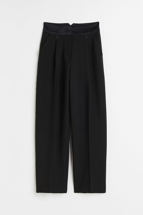 H&M Smokinghose - Schwarz