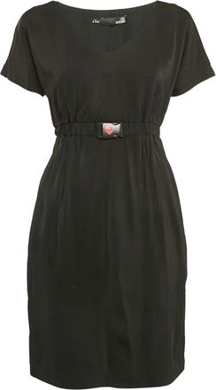 Moschino Abito con vita elasticizzata - Nero