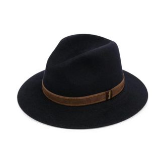Borsalino Country Hoed - unisex - Accessoires - Bruin - Maat: 59 CM