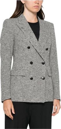 Tagliatore Parigi Double-Breasted Blazer - Dames - Blazers - Veelkleurig - S - Wol - Jassen