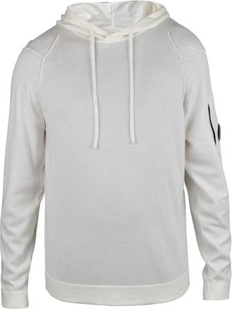 C.P. Company Trui Hoodie Wit