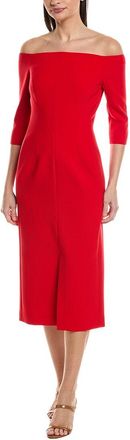 Carolina Herrera Off Shoulder Dress