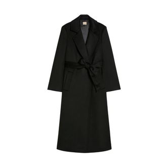 Pennyblack Dames, Mantels, Zwart, Maat: XS Wol