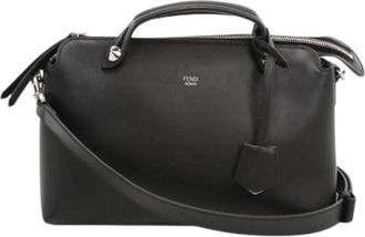 Fendi Pre-owned Vintage Handbag - Dames - Vintage Handtas - Zwart - ONE Size - Leer - Vintage