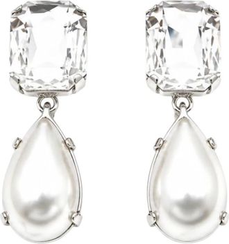 Perrine Taverniti Apolline Clip Oorbellen - Dames - Oorbellen - Wit - ONE Size - Accessoires