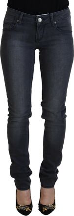 Acht Cotton Skinny Low Waist Women Casual blue Womens Jeans