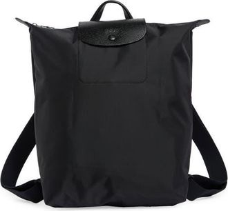 Longchamp Medium Le Pliage One Backpack in Black at Nordstrom