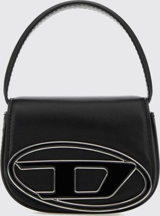 Diesel Mini borsa a spalla 1DR in nappa con logo Oval D