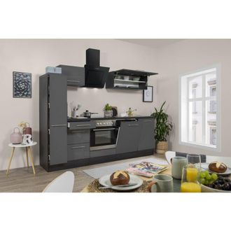 Respekta Cucina Blocco Cucina Blocco Cucina Rovere Grigio Amanda 250 cm Respecta Premium