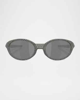 Oakley Mens OO9438 Rectangular Sunglasses