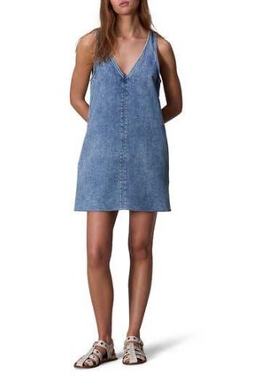 Rag & Bone Naia Sleeveless Denim Minidress in Mari at Nordstrom Rack, Size Medium