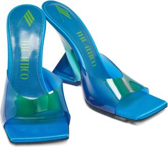 The Attico Sandali Cheope con punta quadrata - Blu