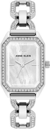 Anne Klein Quartz Crystal Mother of Pearl Dial Ladies Watch 4161MPSV